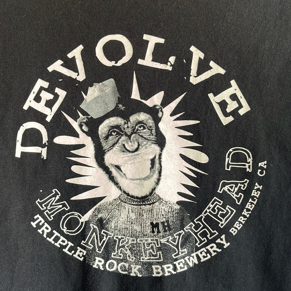 Triple rock brewery, Berkeley, California. Black, Small graphic T-shirt.